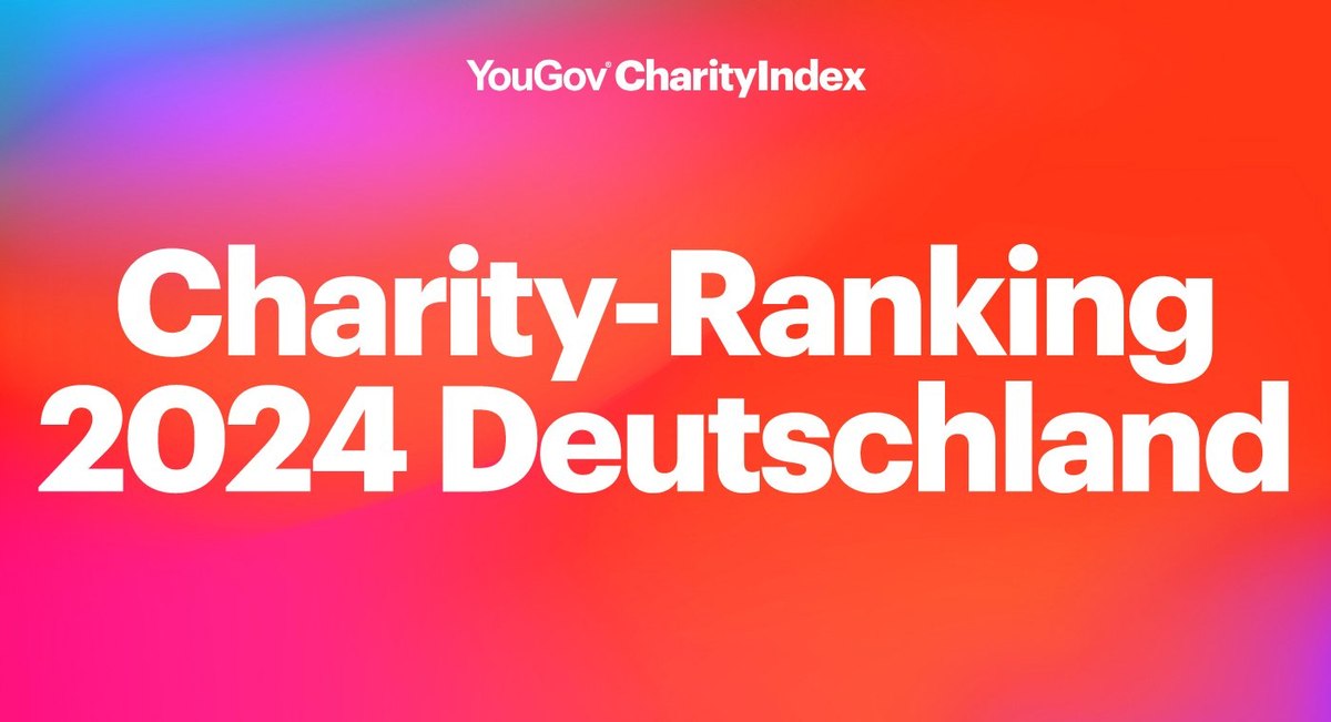 YouGov Charity-Ranking erneut angeführt von „Ärzte ohne Grenzen“
