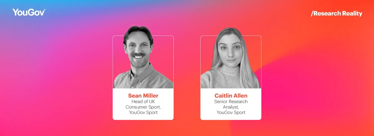 Two speakers for a webinar, photos and titles - sean miller and caitlin allen