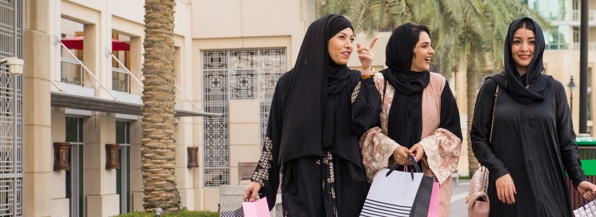 Women shopping