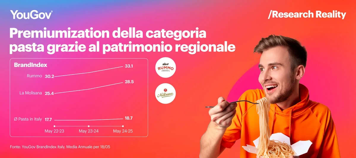 Ragazzo che mangia pasta