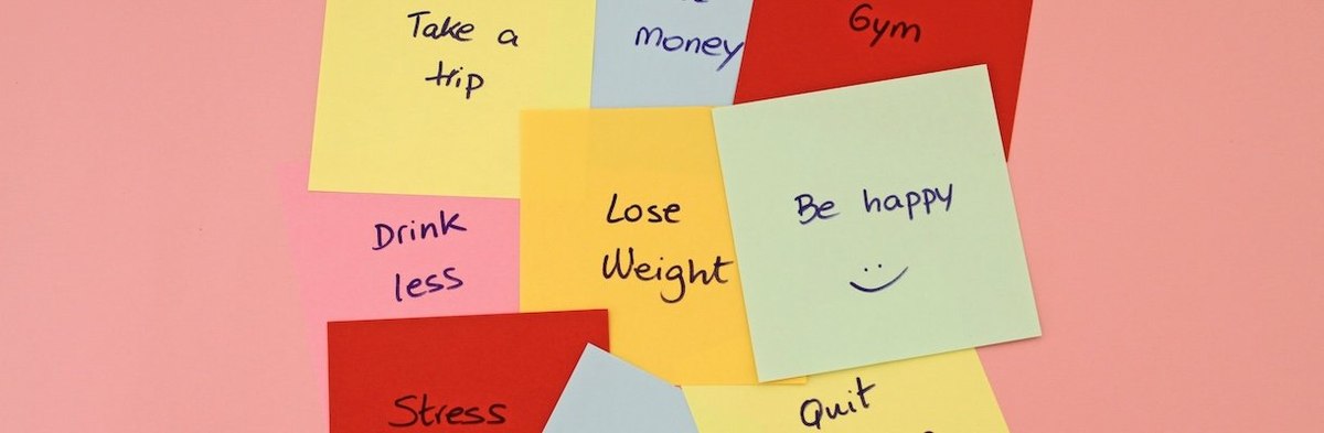 Motivation Words For Beautiful Life On Sticky Notes