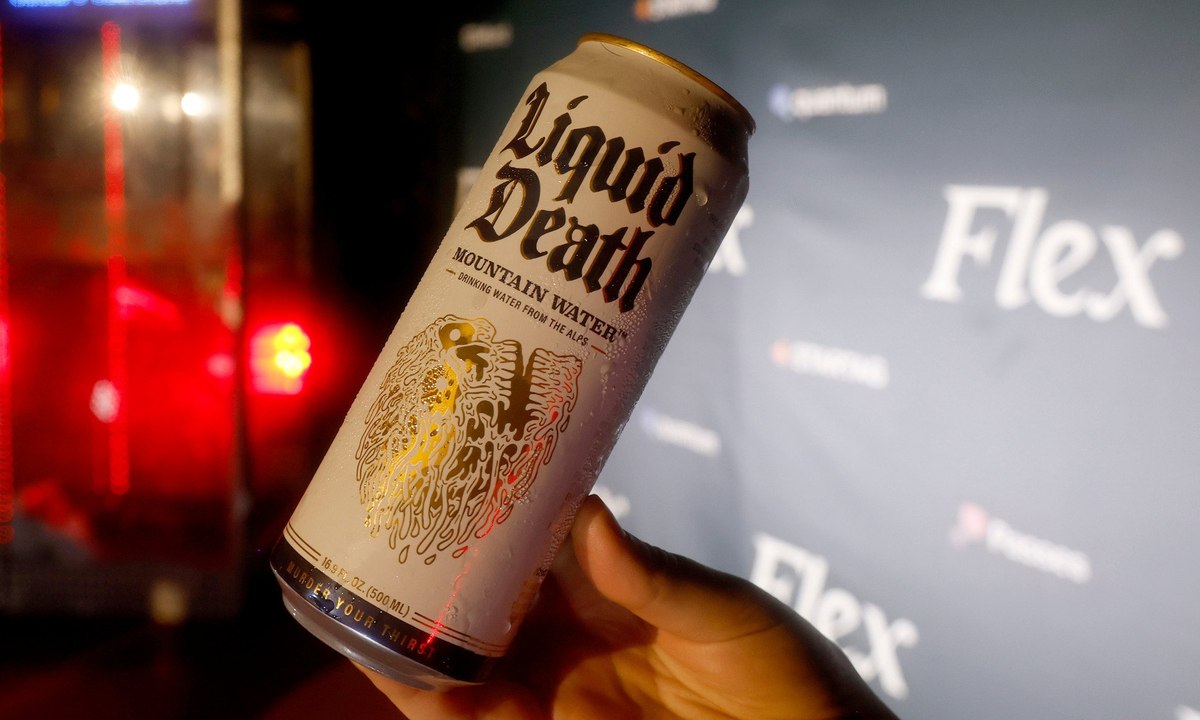 A look at how Liquid Death is cannibalizing the beverage industry