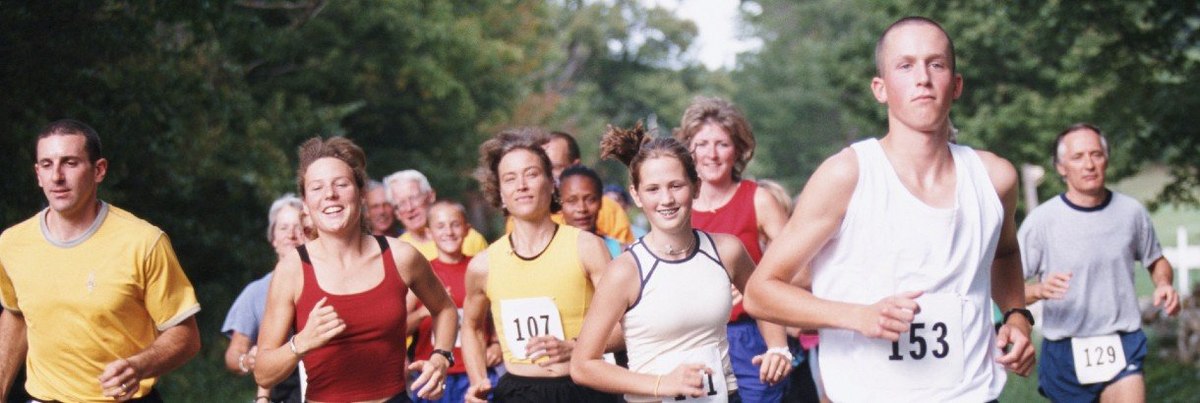Runners are more charity-inclined than the general British population