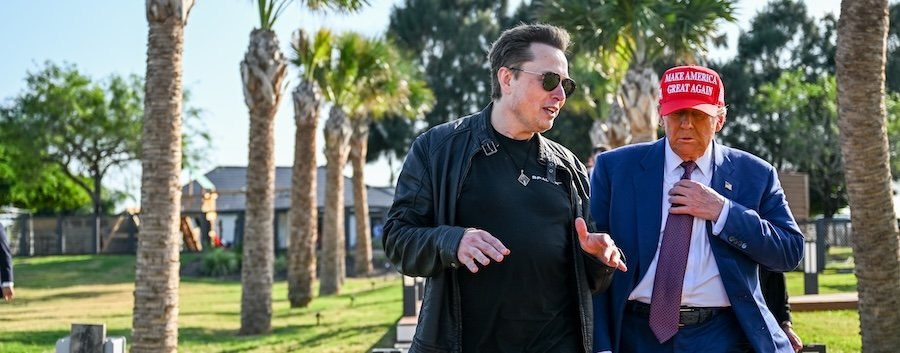 Elon Musk and Donald Trump