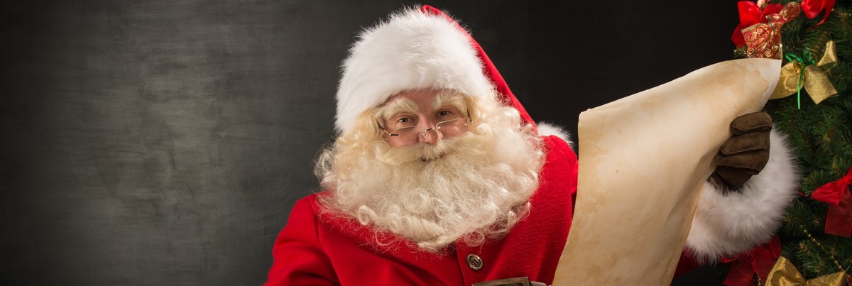 Americans put themselves on Santa's nice list, but they aren't