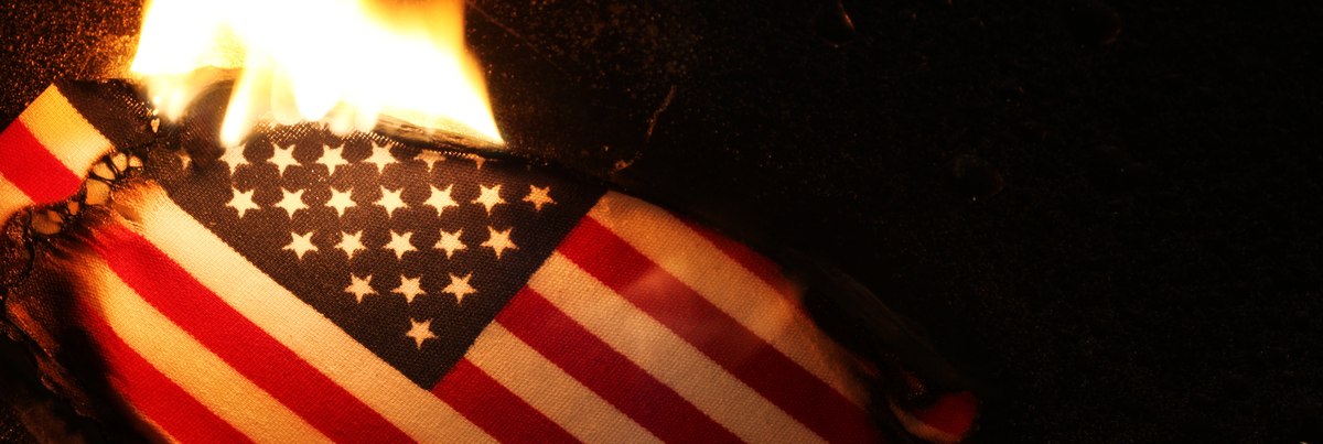 Most Republicans believe people who burn the US flag should be stripped of citizenship