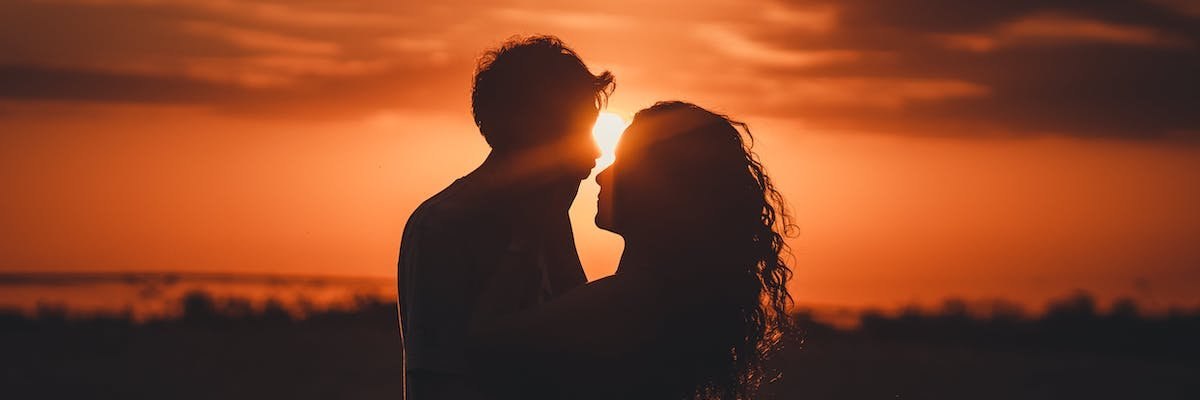 Silhouette Photography of Man and Woman