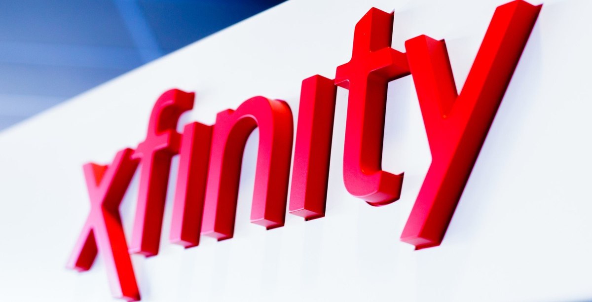 Which company sees the biggest boost in brand health in the past 12 months? Xfinity