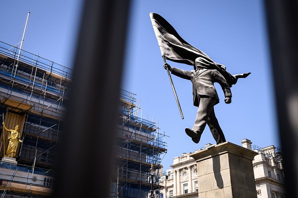 Most Britons like the new Banksy statue