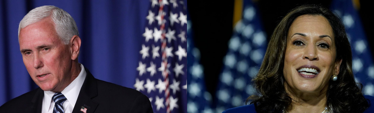 What voters think about Kamala Harris and Mike Pence ahead of the VP debate
